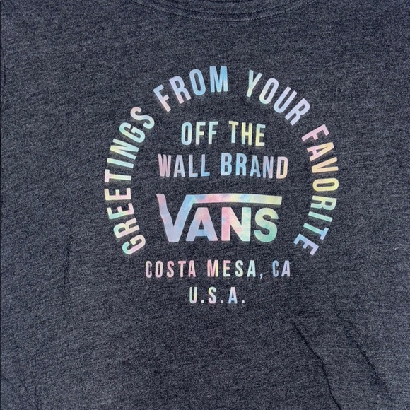Vans Charcoal Graphic Tee - Picture 2 of 4